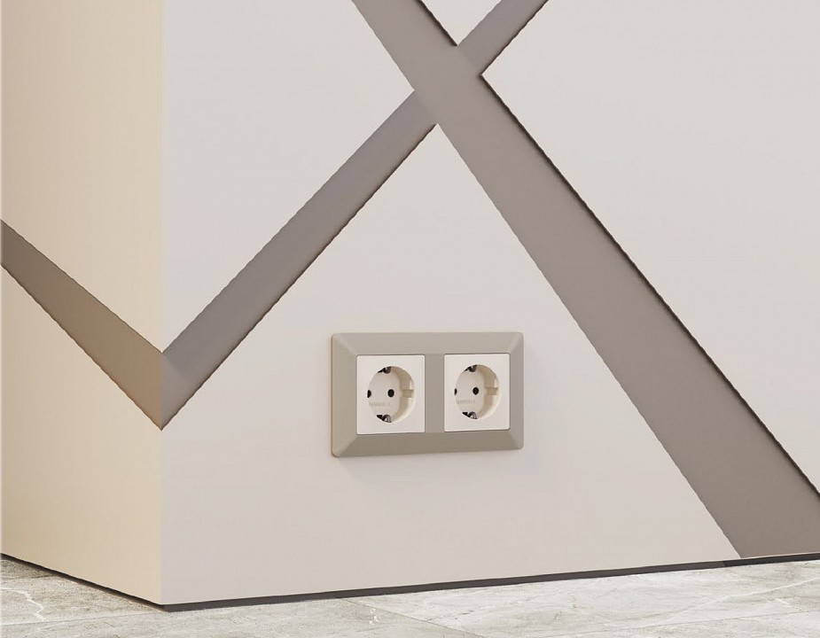 Рамка на 5 постов ambrella volt alfa af110365