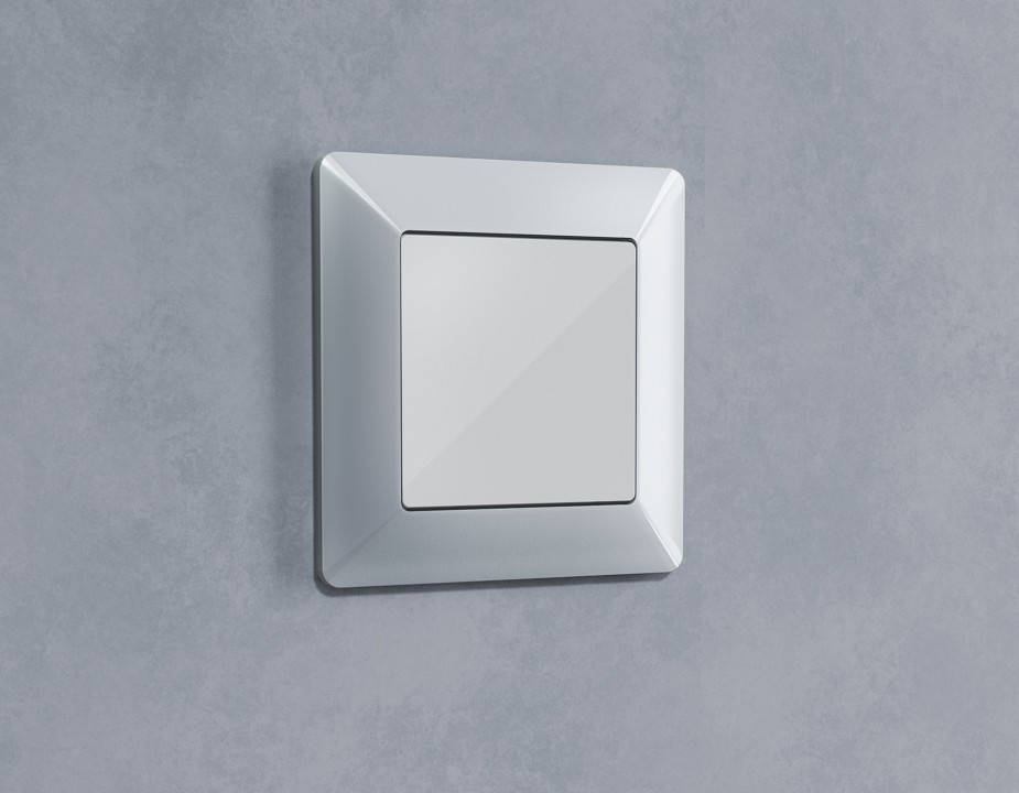 Рамка на 1 пост ambrella volt alfa af110401