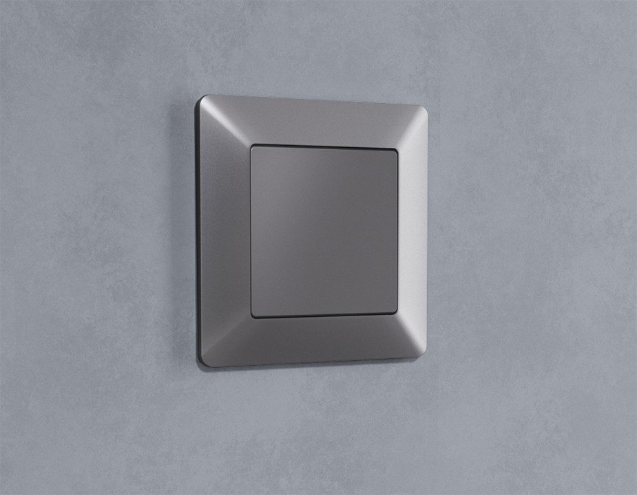 Рамка на 1 пост ambrella volt alfa af110501