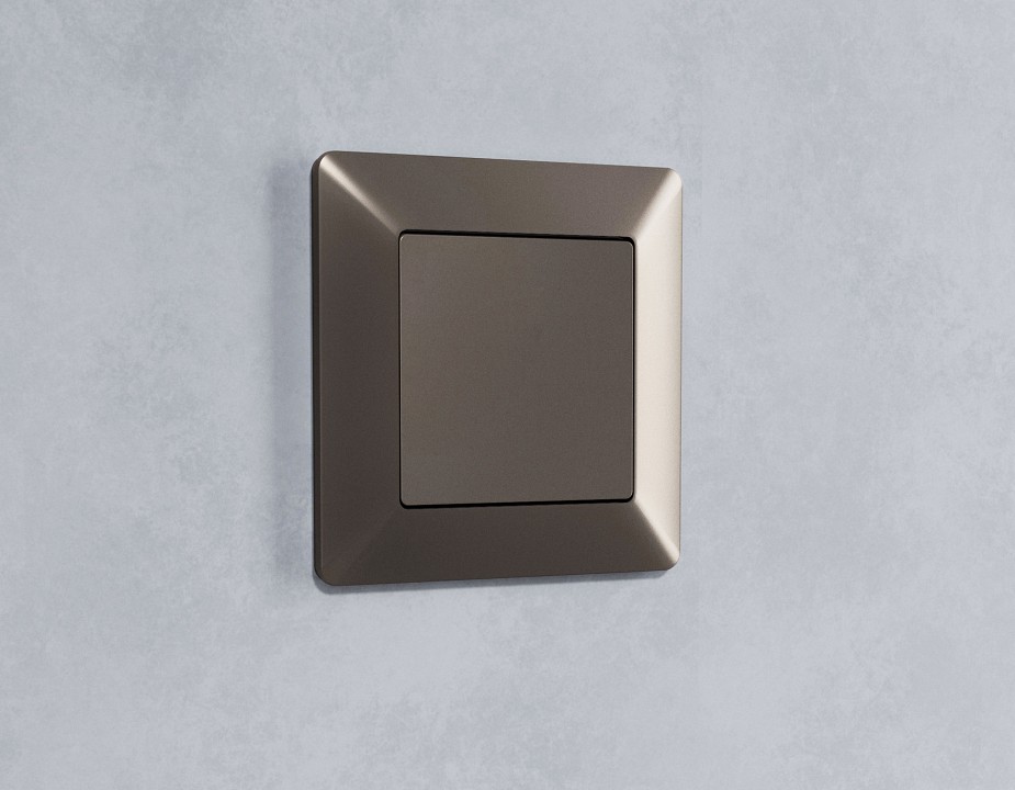 Рамка на 1 пост ambrella volt alfa af110631