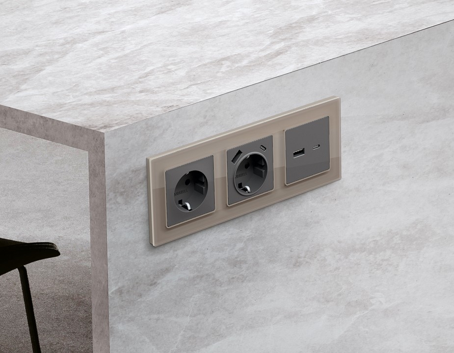 Рамка на 4 поста ambrella volt alfa af380604