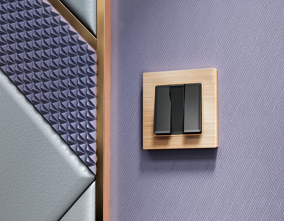 Рамка на 4 поста ambrella volt alfa af550304