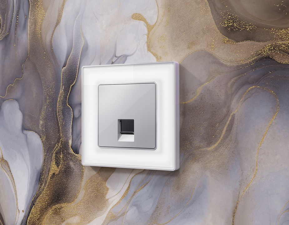 Рамка на 1 пост ambrella volt alfa af580131