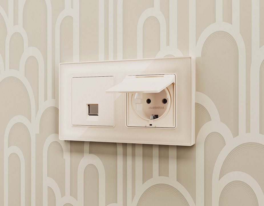 Рамка на 2 поста ambrella volt alfa af580302