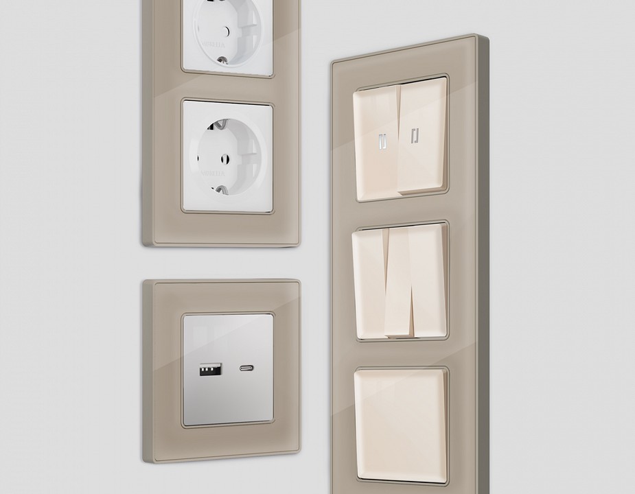 Рамка на 2 поста ambrella volt alfa af580362