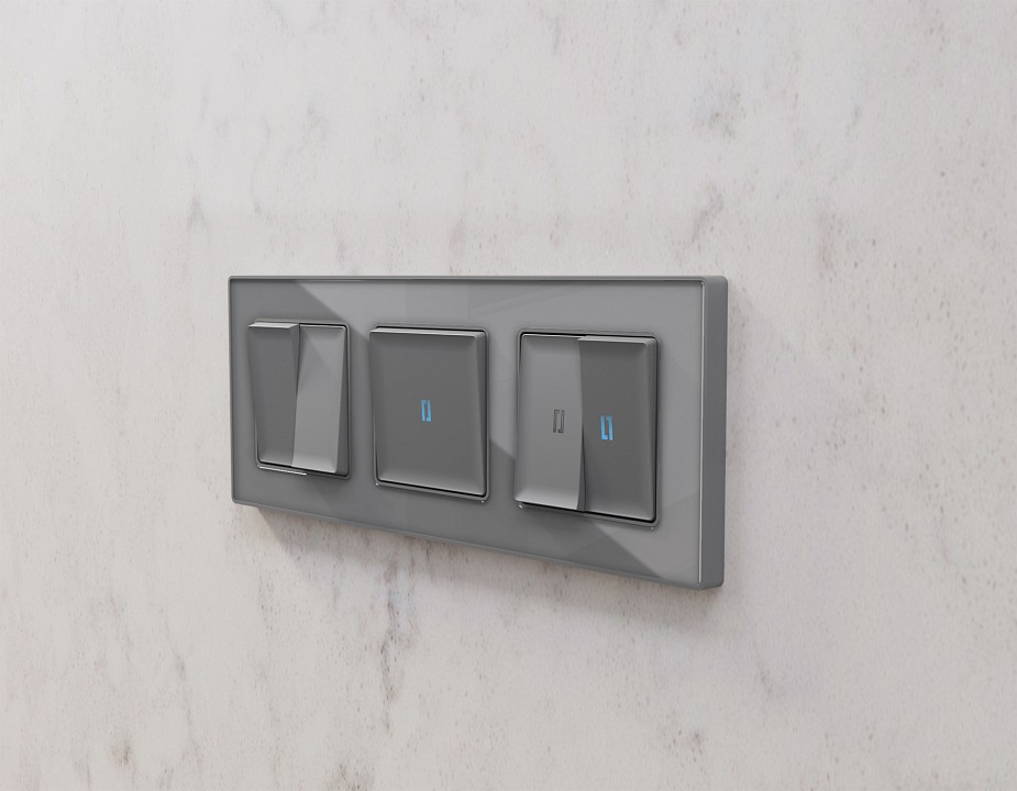 Рамка на 3 поста ambrella volt alfa af580653