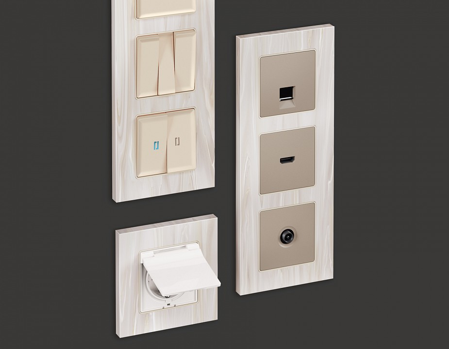 Рамка на 2 поста ambrella volt alfa af930302