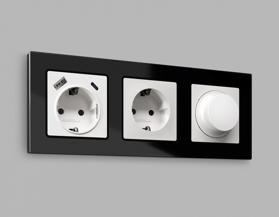 Накладка для диммера ambrella volt alfa ap1055