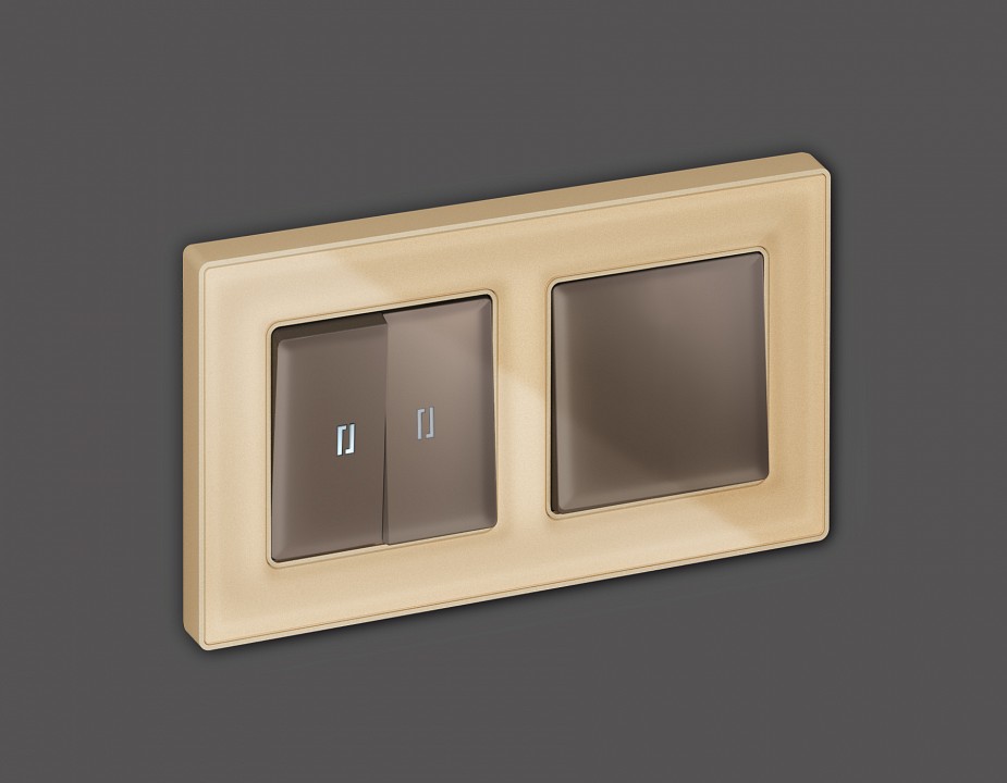 Клавиша для выключателя одноклавишного ambrella volt alfa ap6310