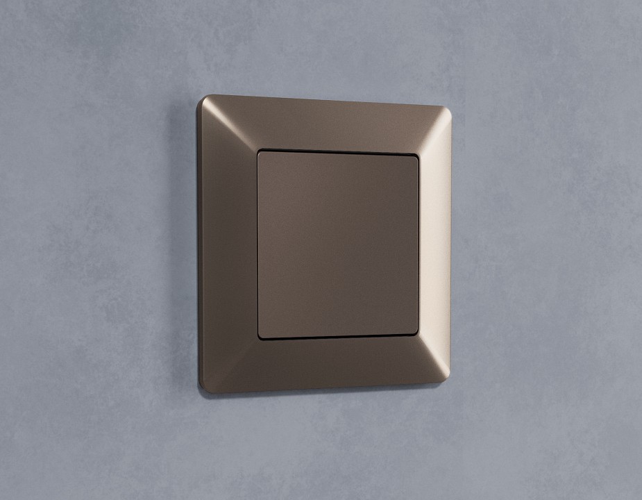 Заглушка для поста с рамкой ambrella volt alfa ap6460