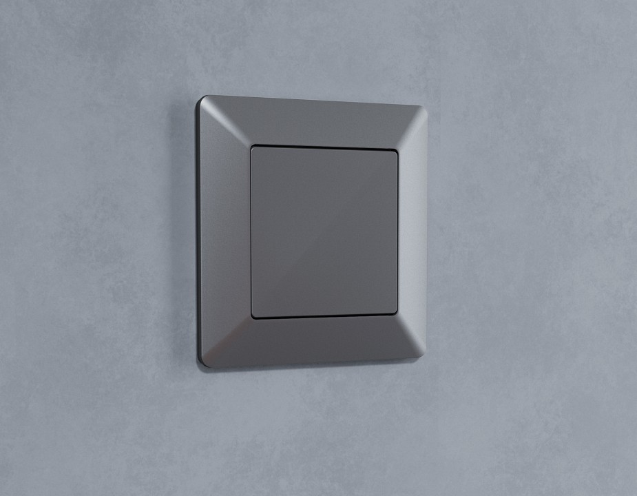 Заглушка для поста с рамкой ambrella volt alfa ap6660