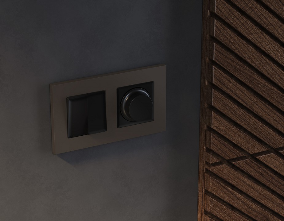 Накладка для диммера ambrella volt alfa ap8055