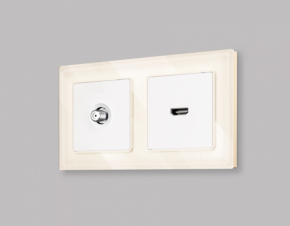 Тв-розетка без рамки ambrella volt alfa ma133050