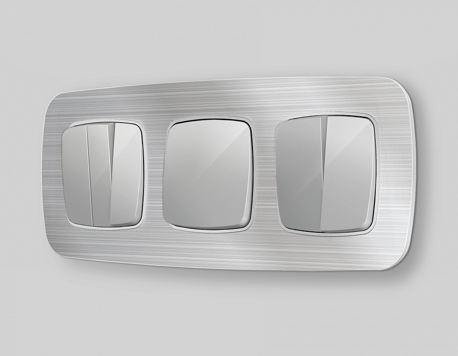 Выключатель самовозвратный одноклавишный без рамки ambrella volt mo mo401050