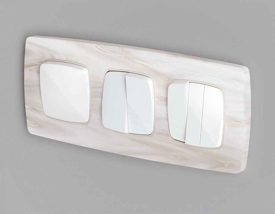 Клавиши для выключателя трехклавишного ambrella volt omega op1250