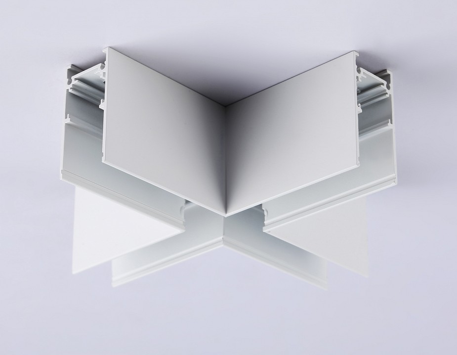 Соединитель x-образный для треков накладных ambrella light gl gl3375