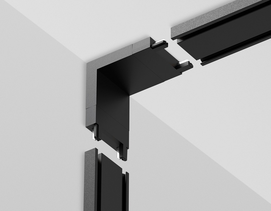 Соединитель угловой внутренний для треков ambrella light gv gv1104