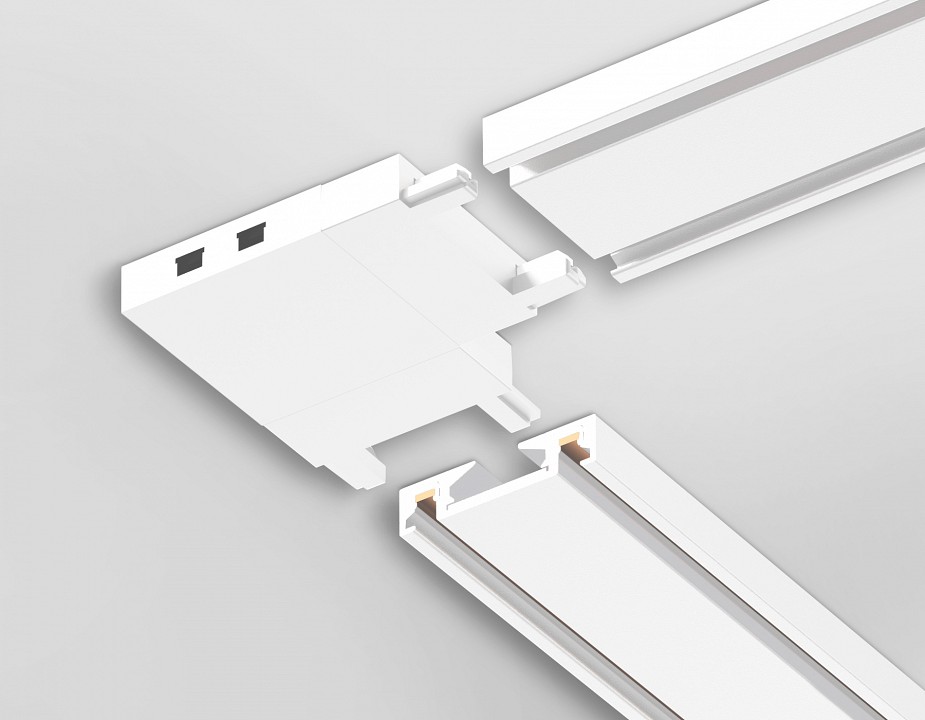 Соединитель угловой l-образный для треков ambrella light gv gv1113