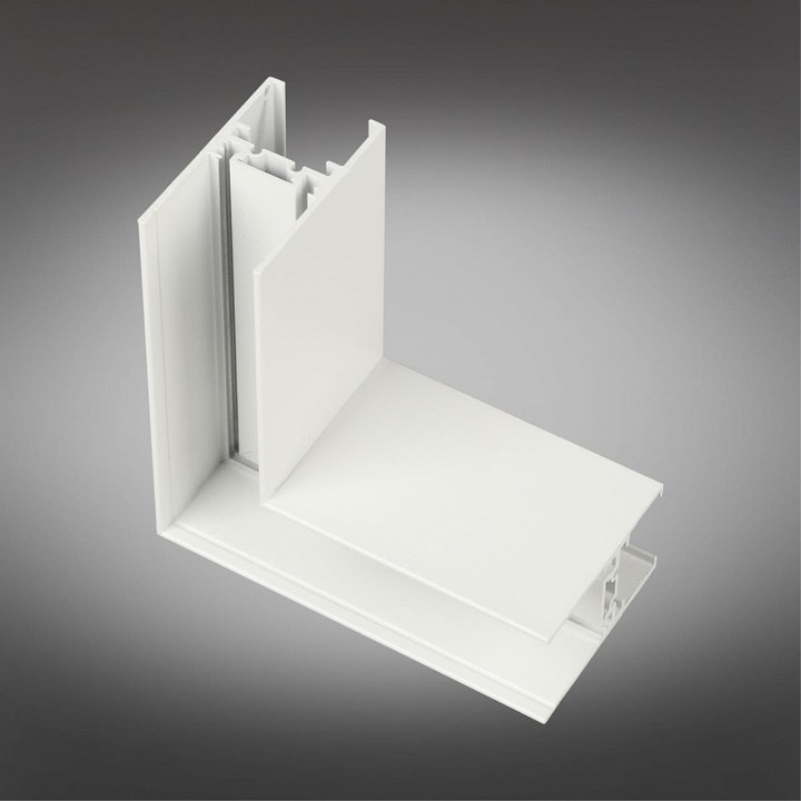 Соединитель угловой l-образный для треков накладных aployt magnetic track 48 apl.0182.10.02