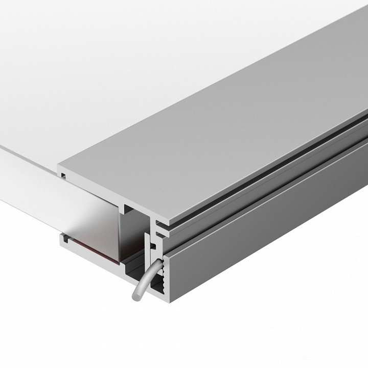 Профиль встраиваемый мебельный arlight klus-glass-810-2000 anod 019191