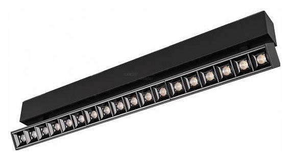 Светильник на штанге arlight mag-laser-fold-45-s480-18w day4000 (bk, 15 deg, 24v) 026979