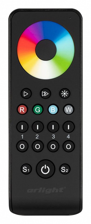 Контроллер-регулятор цвета rgbw с пультом ду arlight smart 031939