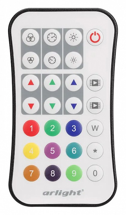 Пульт-регулятор цвета rgb кнопочный arlight smart 032622