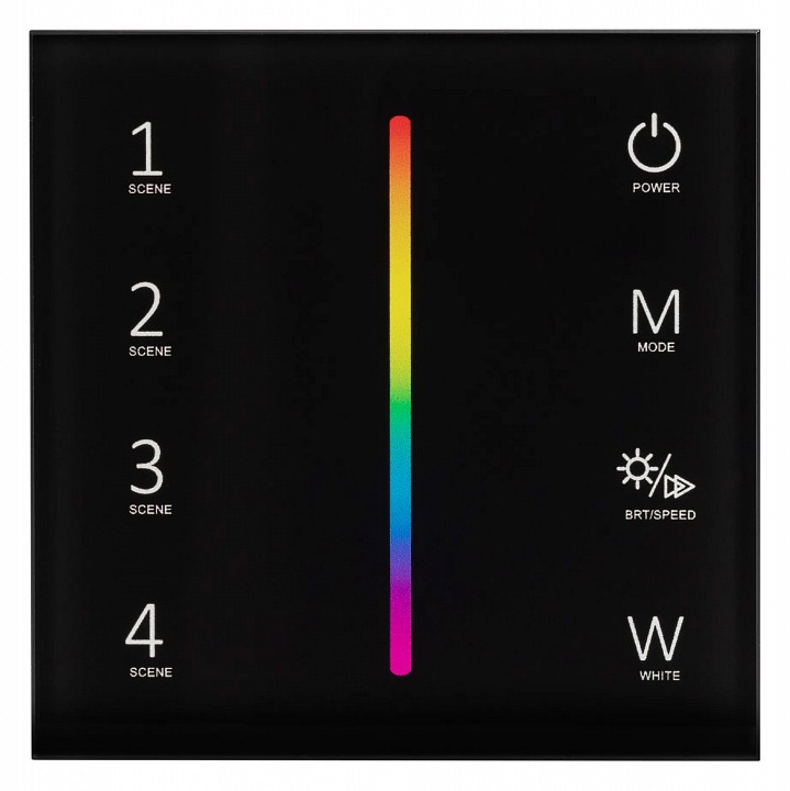 Панель-регулятора цвета rgbw  сенсорный встраиваемый arlight smart 033766