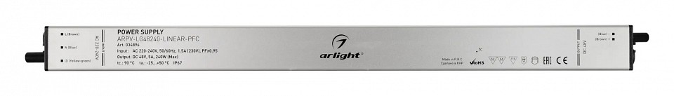 Блок питания с проводом arlight arpv 034896