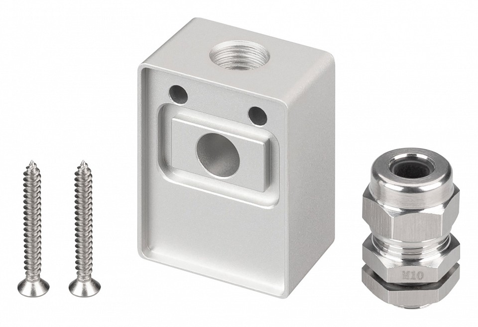 Заглушка для профиля с отверстием arlight arh-floor 040161