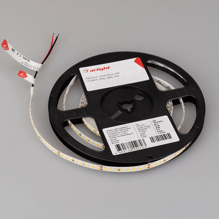 Лента светодиодная arlight ul открытая 042314