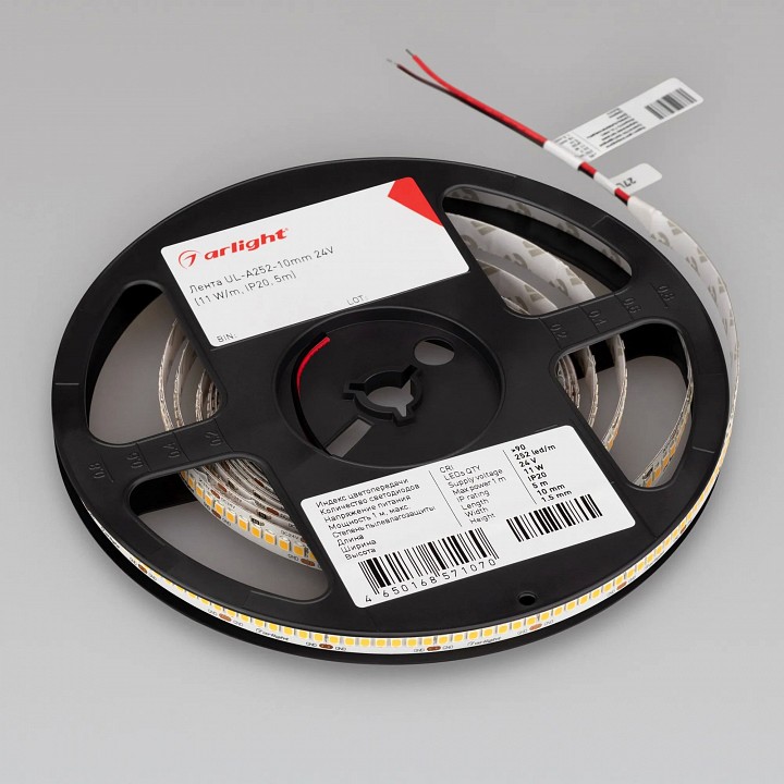 Лента светодиодная arlight a252 24v 10mm 11 w/m 042320
