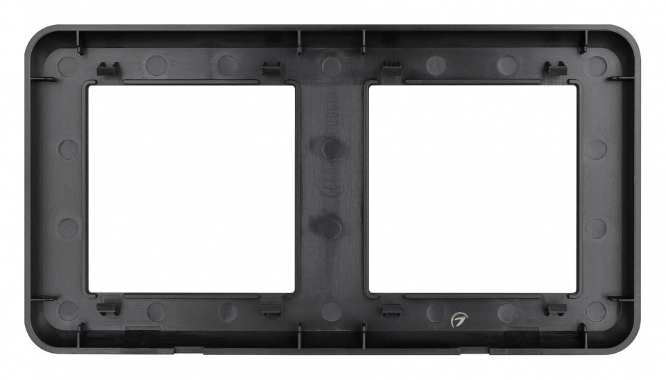 Рамка на 2 поста arlight frm 043778