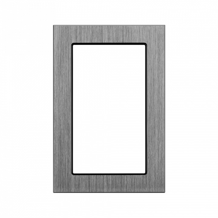 Рамка для двойной розетки arlight presto 043853