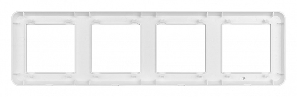 Рамка на 4 поста arlight frm 045187