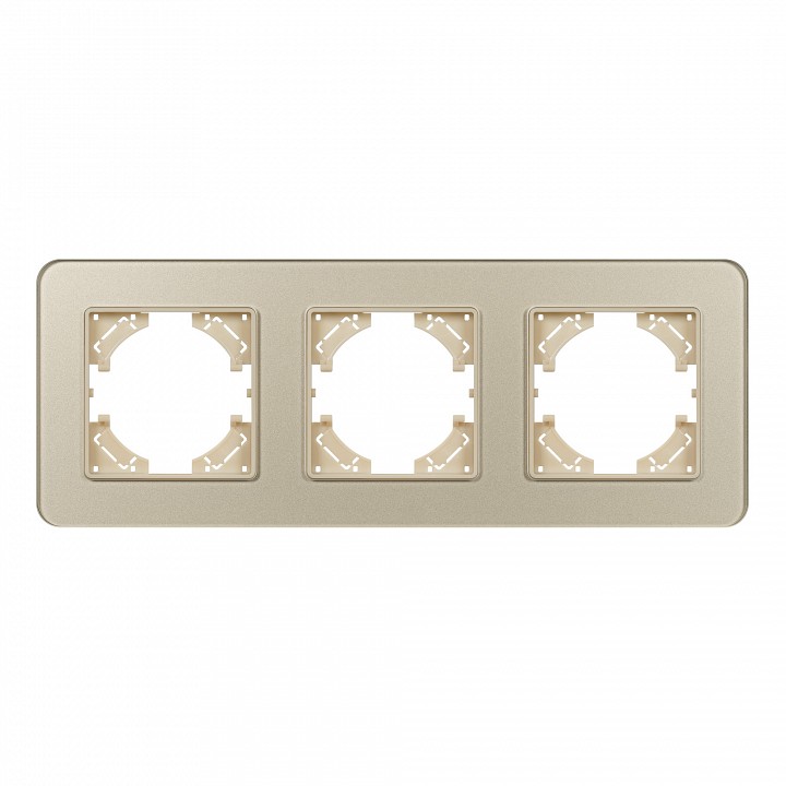 Рамка на 3 поста arlight omali 049699