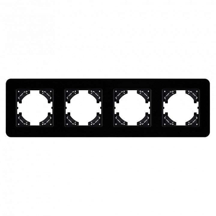 Рамка на 4 поста arlight omali 049701