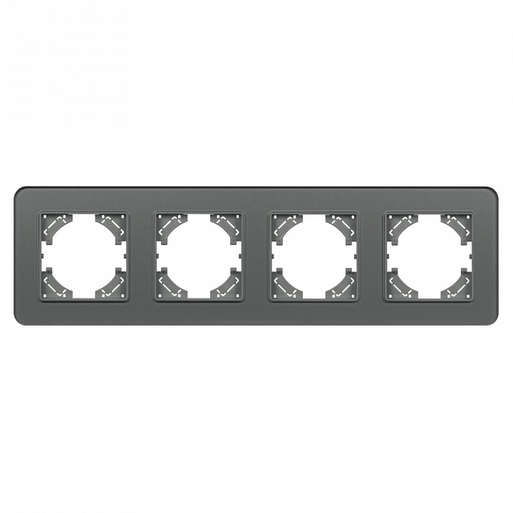 Рамка на 4 поста arlight omali 049702