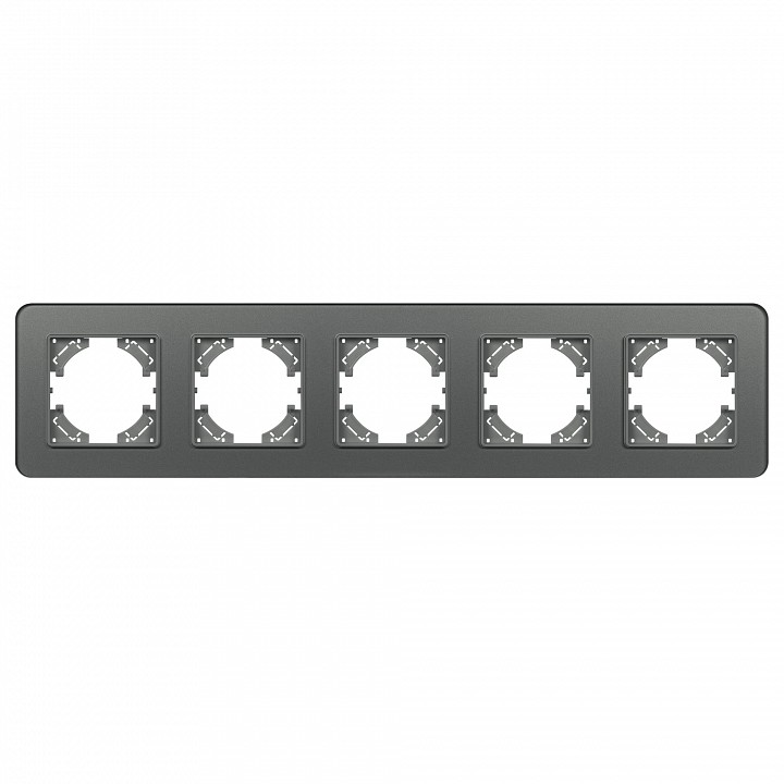 Рамка на 5 постов arlight omali 049706