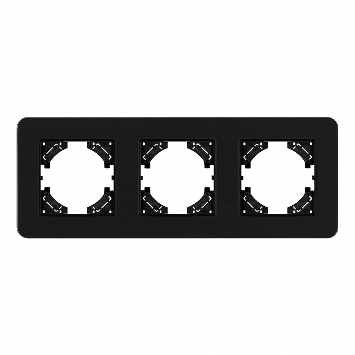 Рамка на 3 поста arlight omali 049713