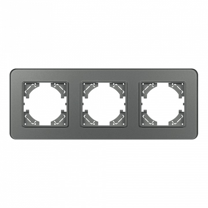 Рамка на 3 поста arlight omali 049714