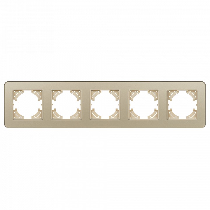 Рамка на 5 постов arlight omali 049723