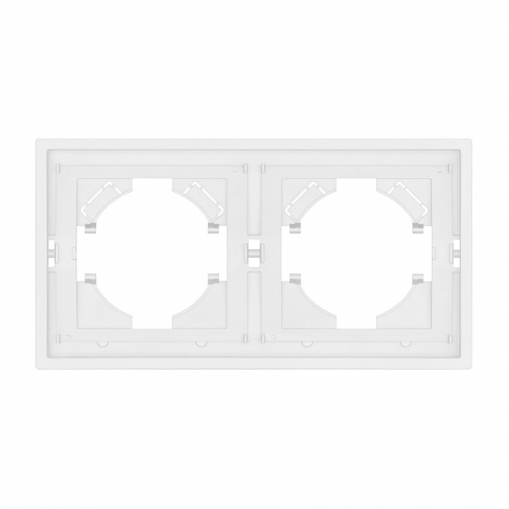 Рамка на 2 поста arlight frm-tendo 053839