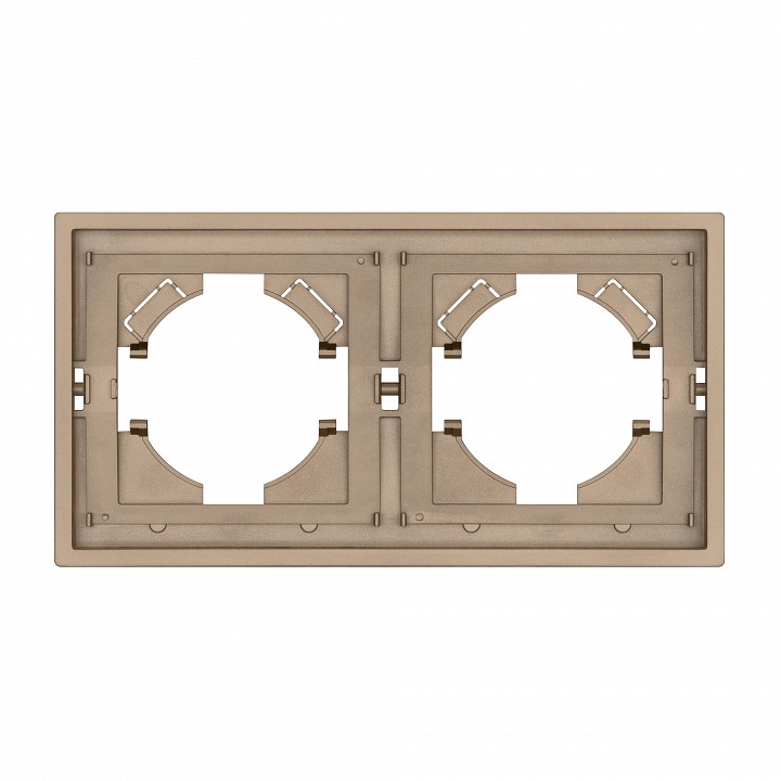 Рамка на 2 поста arlight frm-tendo 053842