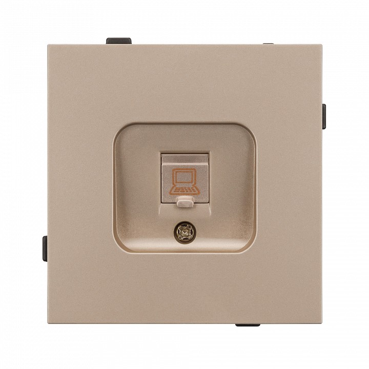 Розетка ethernet rj-45 и со шторками, Без рамки arlight sct-tendo 054099