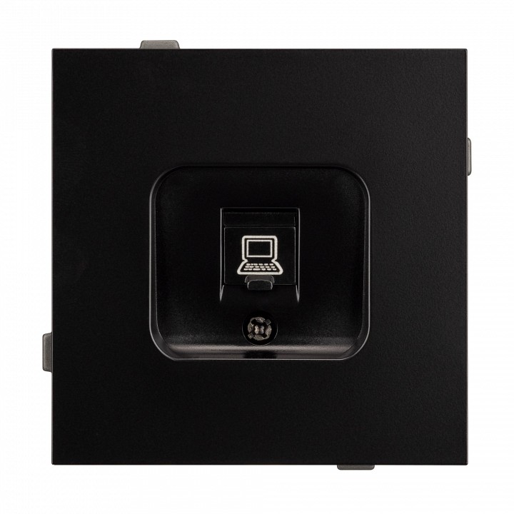 Розетка ethernet rj-45 и со шторками, Без рамки arlight sct-tendo 054104