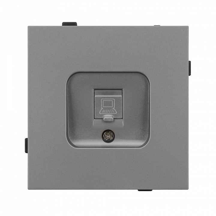 Розетка ethernet rj-45 и со шторками, Без рамки arlight sct-tendo 054105