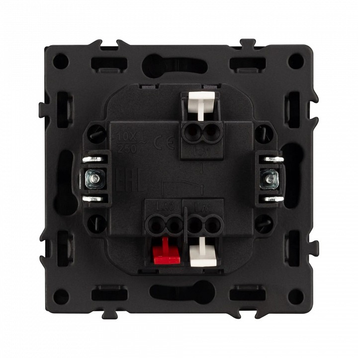 Выключатель проходной одноклавишный без рамки arlight swt 054261