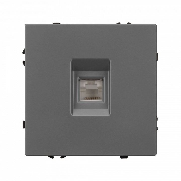 Розетка ethernet rj-45 без рамки arlight sct 054307