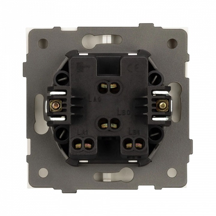 Выключатель двухклавишный без рамки arlight swt 054545